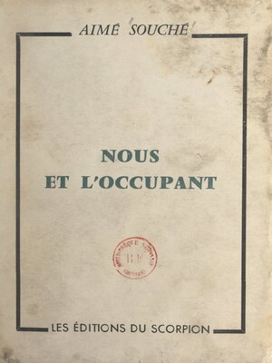cover image of Nous et l'occupant